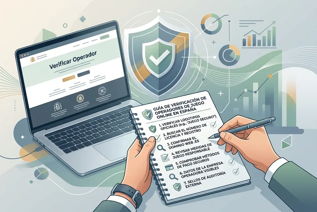 Lista de comprobación para verificar operador, dominio y licencia